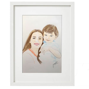 Personalised painting by Mizzi - Exclusively from ALS Malta