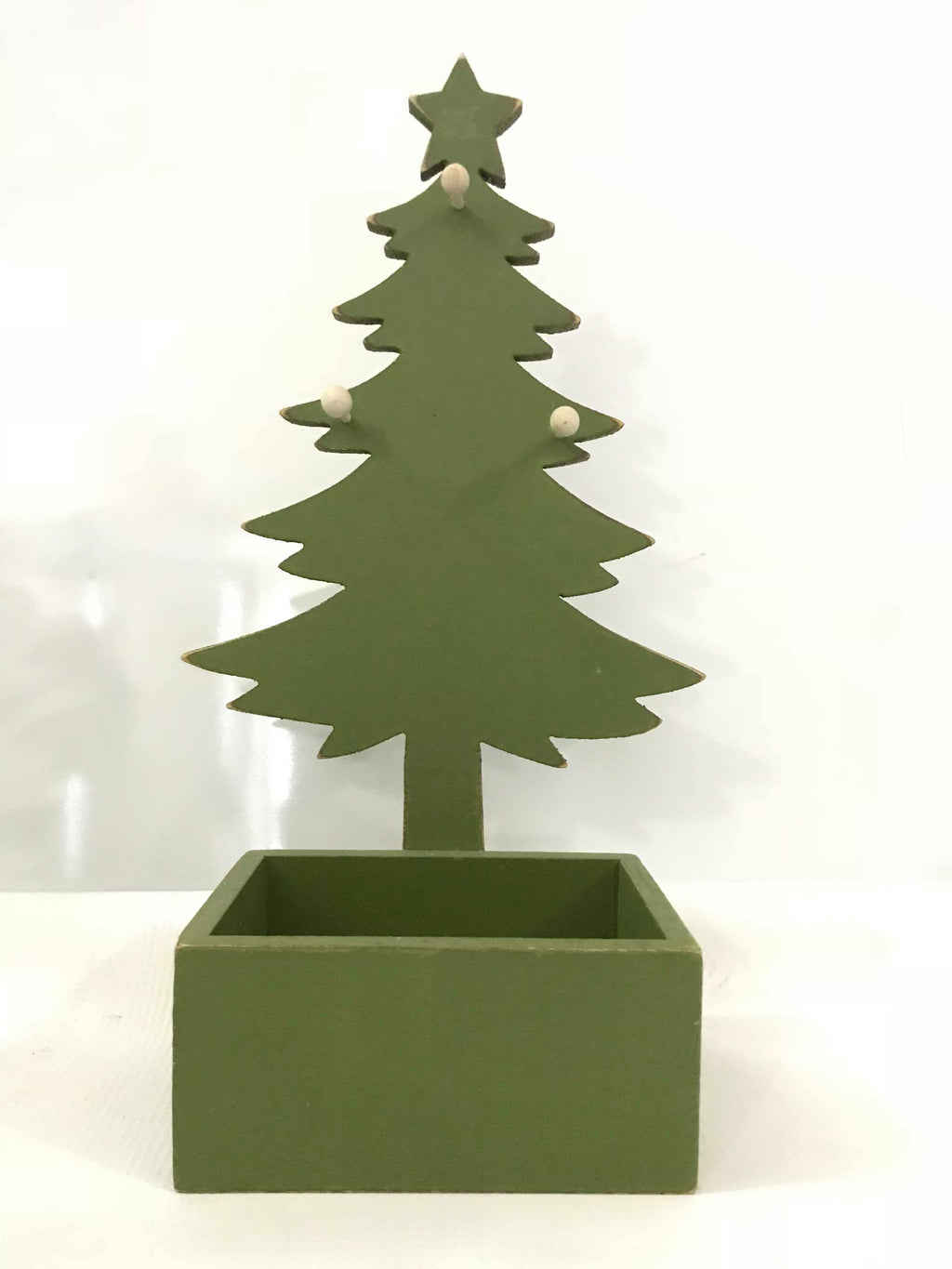 Green Tree Basket