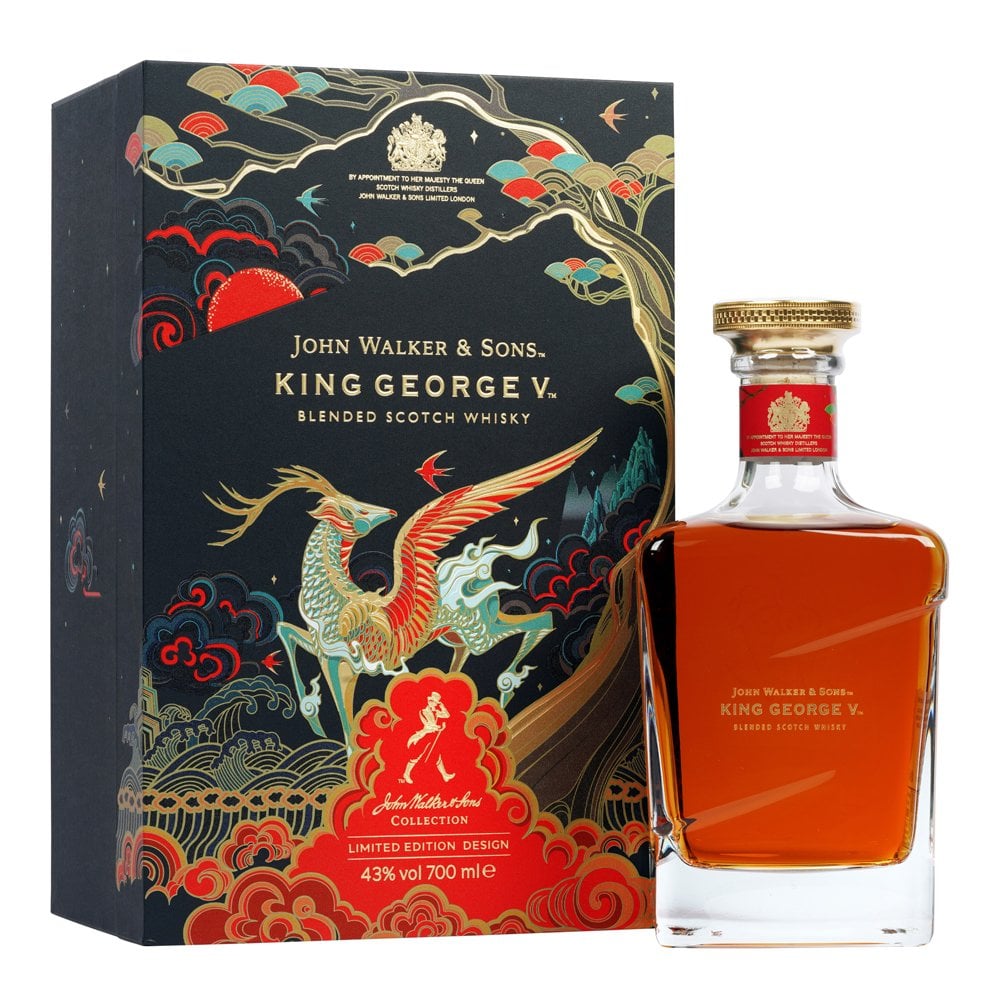 Johnnie Walker King George V Chinese New Year Tiger 2022